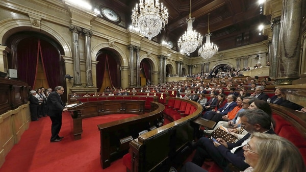 El Parlamento catalán (Reuters)