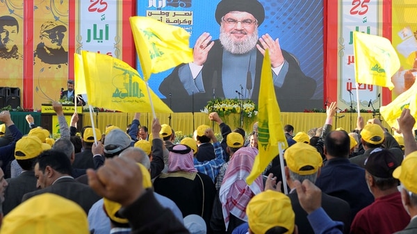 Hasan Nasrallah, jefe del grupo terrorista Hezbollah, fue sancionado por EEUU (Reuters)