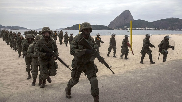El presidente de Brasil, Michel Temer, ordenó la militarización de Río de Janeiro (EFE)