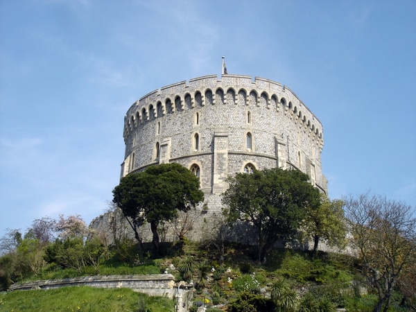 Round Tower del Castillo, el segundo paso del recorrido de la boda más esperada del año