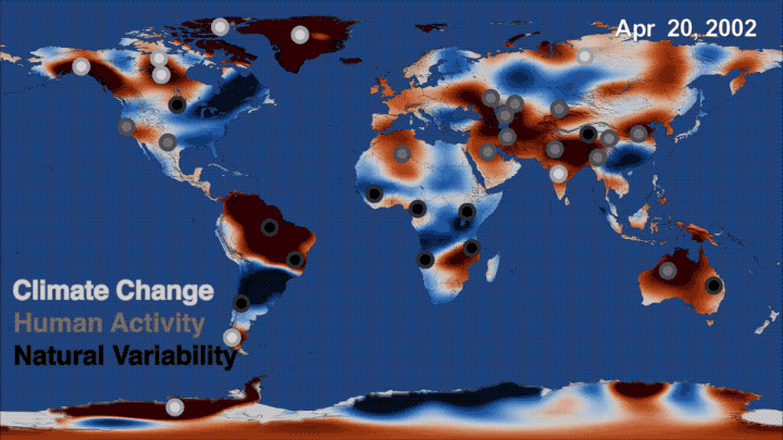 La escasez de agua es un problema visible en 34 puntos del mundo, y grave en 19 de ellos. (NASA)