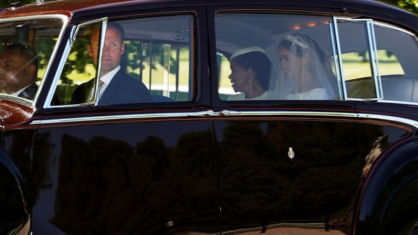 La llegada de la novia (Reuters)