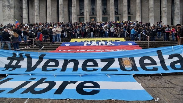 Una manifestación contra el proceso electoral en Argentina (Nicolás Stulberg)