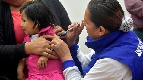 El Ministerio de Salud pone en marcha campaña de vacunación contra la influenza. Foto:Ministerio de Salud