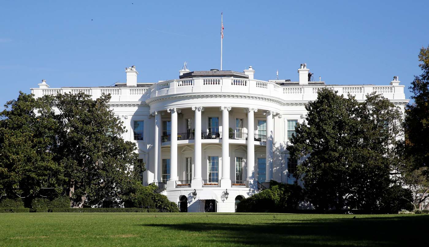 Fachada de la Casa Blanca en Washington, EEUU (Reuters)