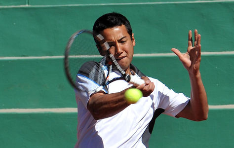 Hugo Dellien, raqueta número del tenis boliviano. Foto: Archivo La Razón