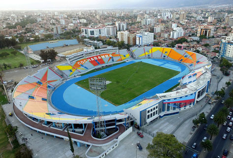 Vista del estadio Félix capriles, la sede de la inauguración y clausura. Foto: Archivo