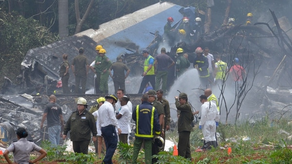 El avión Boeing 737 se estrelló poco después de despegar en La Habana (AFP)