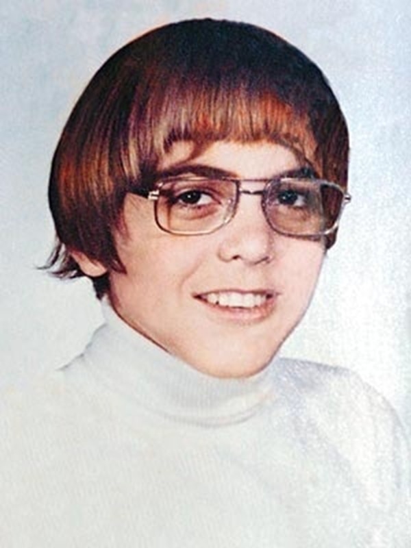 George Clooney de niño