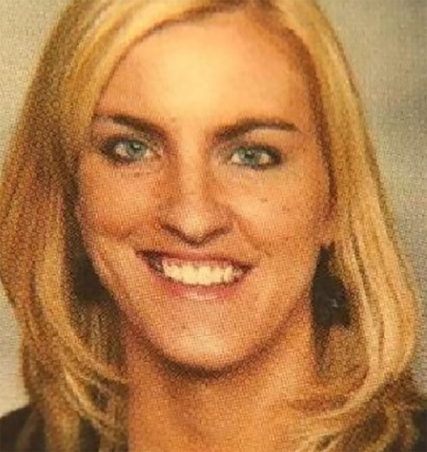 La foto de Jessica Langford que figuraba en el Miamisburg Middle School, donde era maestra de matemáticas