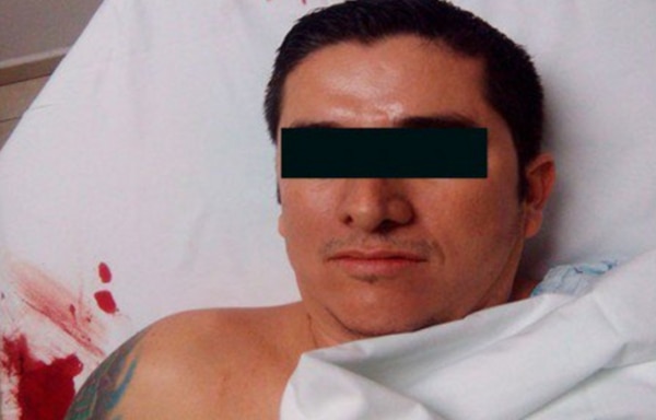 Luego de un accidente vial, Elvis González valencia fue detenido.