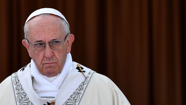 Este domingo, el papa Francisco condenó la violencia en Nicaragua (AFP)