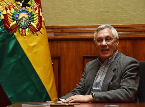 El agente de Bolivia ante La Haya, Eduardo Rodríguez Veltzé durante una entrevista con La Razón. Foto: archivo José Lavayen 