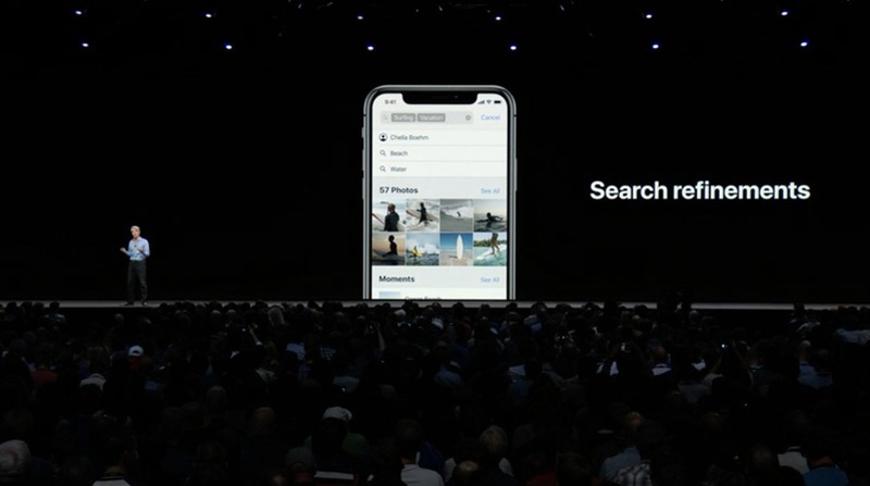 Mejoras de la app de fotos en iOS 12