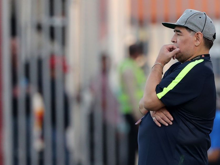 Diego Maradona es hospitalizado en Colombia