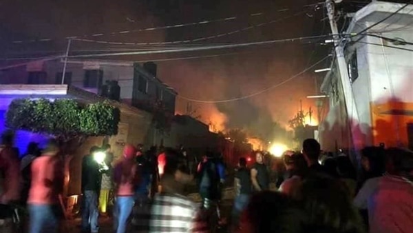 Siete personas murieron en un accidente con pirotecnia en México