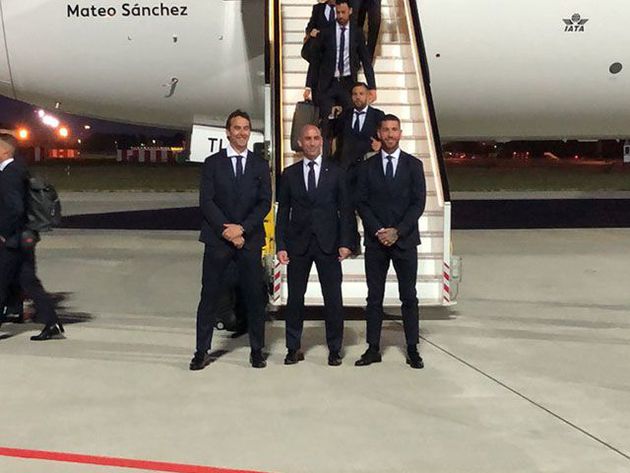 Una de las selecciones favoritas ya está en Rusia. ¡España llegó a Krasnodar!