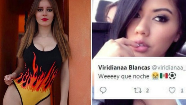 Aimée Álvarez y Viridiana Blancas revelaron a través de una serie de tuits que publicaron el día después de la fiesta lo bien que se la habían pasado con los seleccionados mexicanos. Las mujeres hicieron público lo bien que se la pasaron. (Foto: especial)