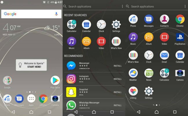 Xperia-Home