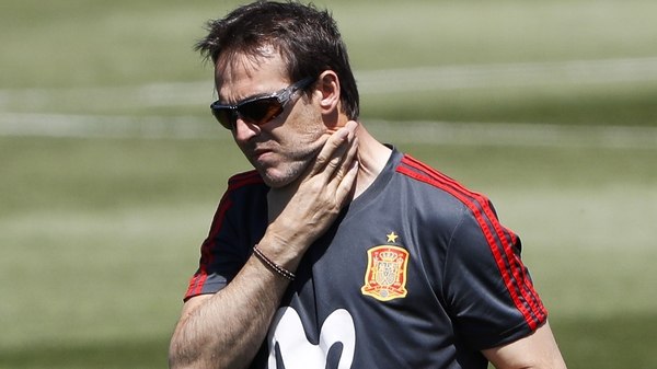 Julen Lopetegui fue despedido de la selección de España a un día del inicio del Mundial (EFE)