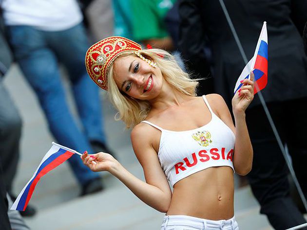 El color de las tribunas en el primer partido del Mundial El color de las tribunas en el primer partido del Mundial