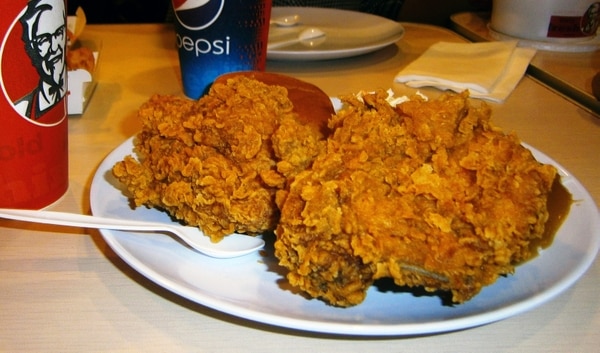 Pollo de KFC (Wikimedia)