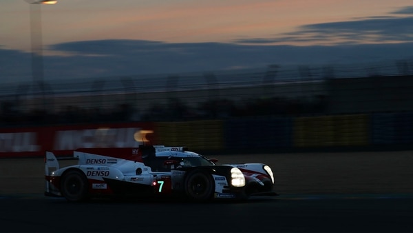 López, en la noche de Le Mans