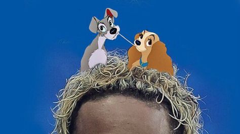 Uno de los memes que inspiró el nuevo peinado de Neymar Jr.