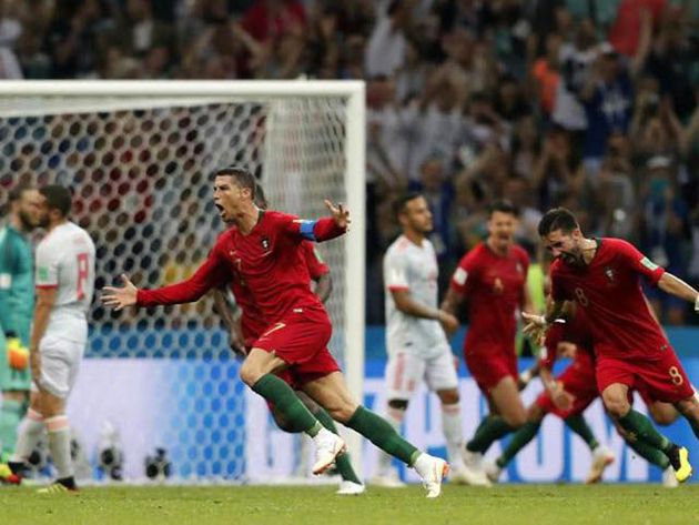 El detalle que no te esperabas de la celebración del golazo de Cristiano El detalle que no te esperabas de la celebración del golazo de Cristiano