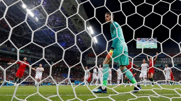 David de Gea tuvo un nivel muy bajo en el debut de España (REUTERS/Ueslei Marcelino)