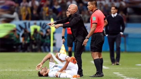 El técnico argentino reconoció que el proyecto del partido frente a Croacia no funcionó.
