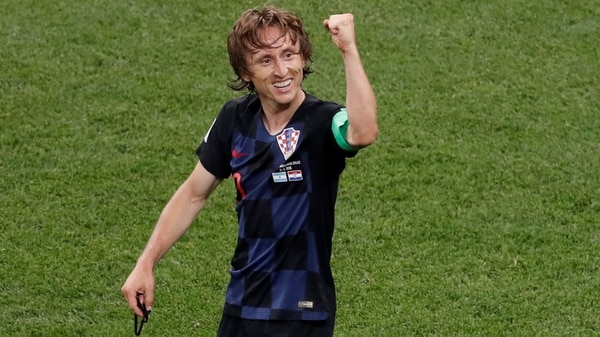 Luka Modric fue figura en el triunfo de Croacia ante la Argentina (REUTERS/Carlos Barria)