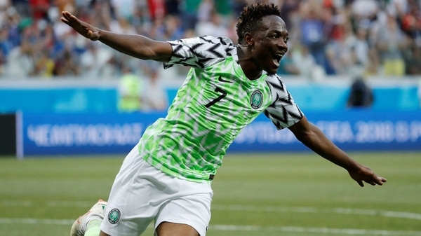 Ahmed Musa figura de Nigeria en el triunfo ante Islandia (REUTERS/Toru Hanai)