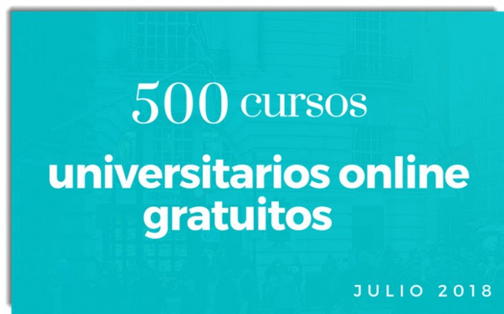 cursos universitarios - julio 2018