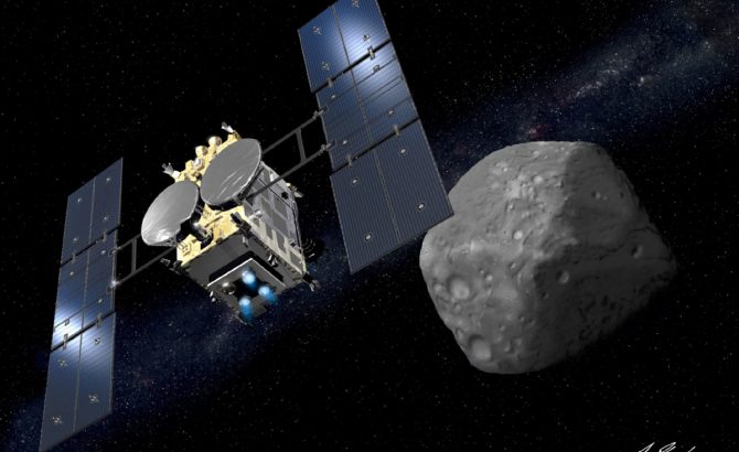 La misión Hayabusa 2 desvela la “sorprendente forma” del asteroide Ryugu