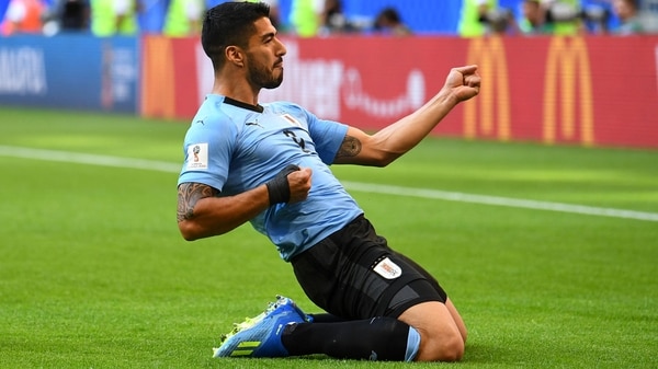 Luis Suárez convirtió para abrir el marcador