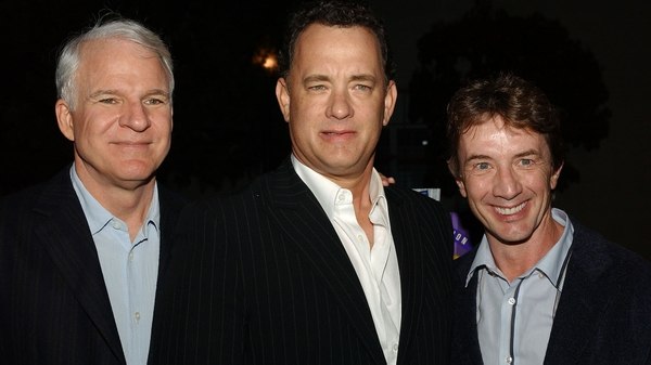 Steve Martin, Tom Hanks y Martin Short hacen la fiesta de la colonoscopia . (Foto: Amanda Edwards/Getty Images)