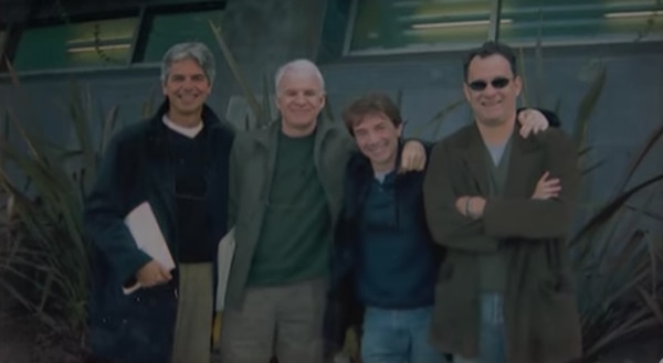 Foto de Tom Hanks, Martin Short y Steve Martin después de ir juntos a hacerse una colonoscopia