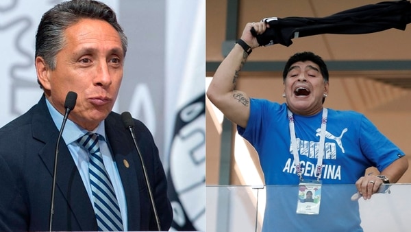 El ex futbolista Manuel Negrete le exigió que Maradona que pida disculpas por sus dichos sobre México como sede del Mundial 2026