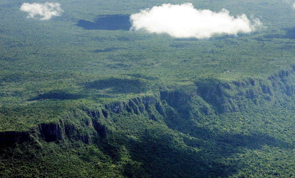 Así era en 2005 la selva virgen amazónica en el estado brasileño de Mato Gross, en Brasil, uno de los lugares con mayores tasas de deforestación del mundo.