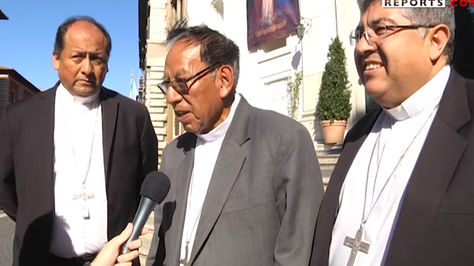 Monseñor Toribio Ticona. Captura de imagen