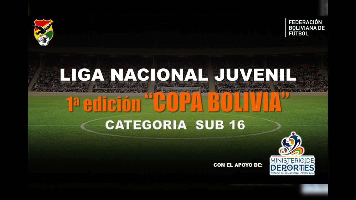 El fútbol boliviano tendrá su primera Liga Nacional Juvenil eju.tv