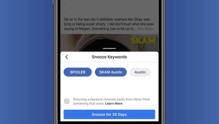 KeywordSnooze