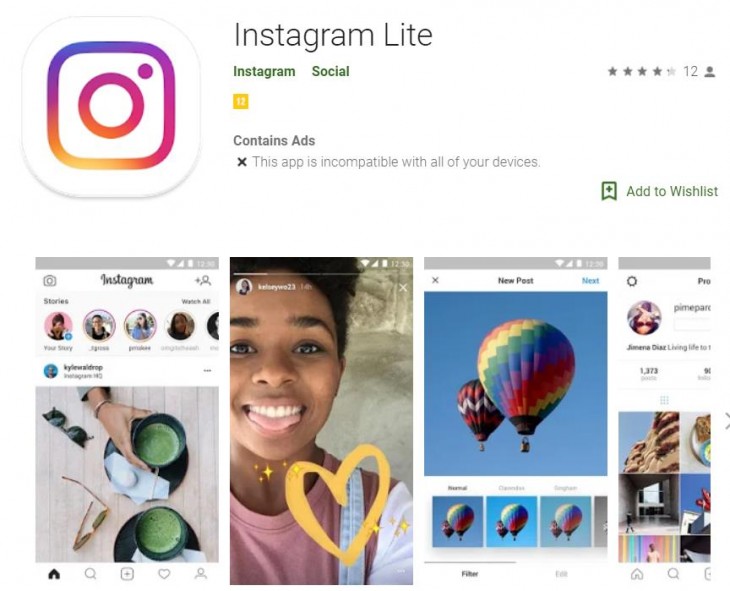 Instagram Lite
