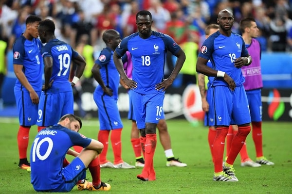La derrota en la final ante Portugal en la Euro 2016