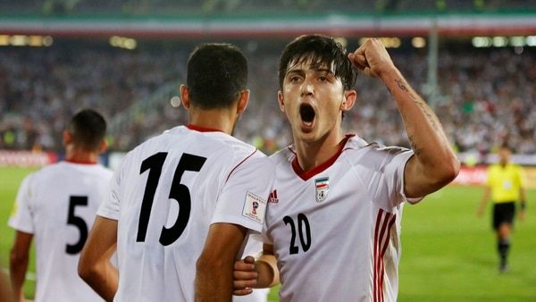 Azmoun no convirtió goles en este Mundial