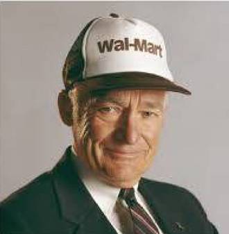 Sam Walton, CEO de Wal-Mart. (Wikipedia)
