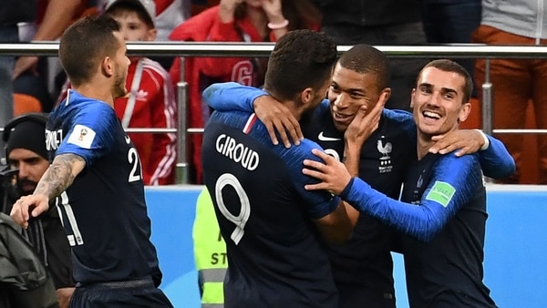 La Selección de Francia arribó a los octavos de final tras quedar como líder del Grupo C (AFP PHOTO)