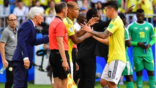 Luis Muriel reemplazó a James Rodriguez