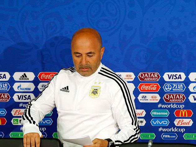 Sampaoli La Argentina va a jugar con el cuchillo entre los dientes Sampaoli La Argentina va a jugar con el cuchillo entre los dientes